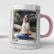Caneca Personalizada (foto, inicial e nome)