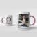 Caneca Personalizada (foto, inicial e nome)